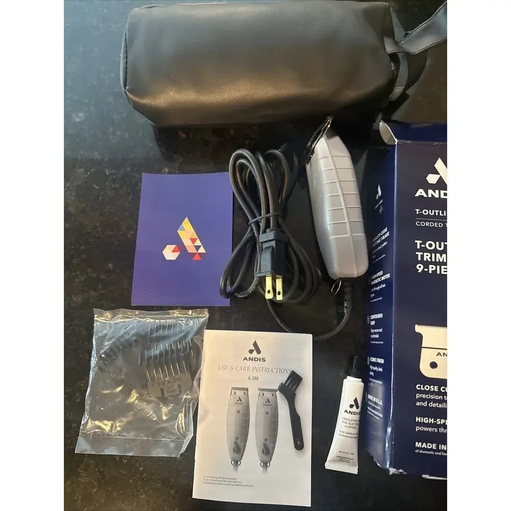 Andis 04710 T-Outliner Trimmer - Gray. Open Box
